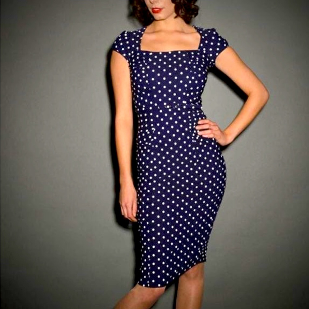 Stop Staring Celebrity Polka Dot Dress